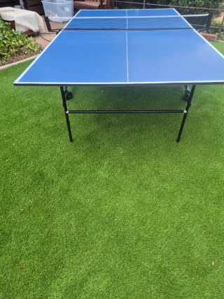 Mesa de ping pong plegable
