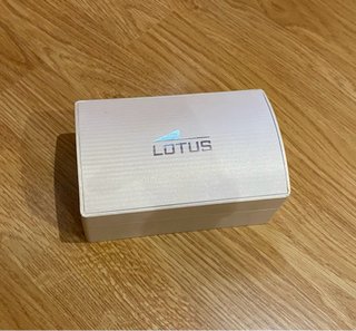 Joyero Lotus blanco perla
