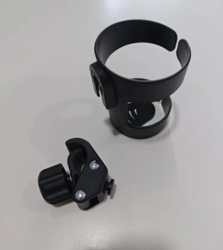 Portavasos universal negro