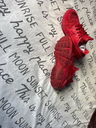 Nike Air Huarache Run Zapatillas Rojas Talla 41