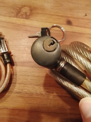 Lote de 2 candados antirrobo bici