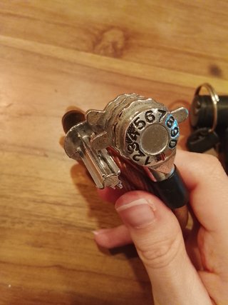 Lote de 2 candados antirrobo bici