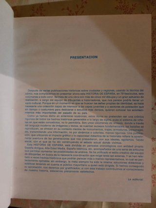 Cómic de Historia de España
