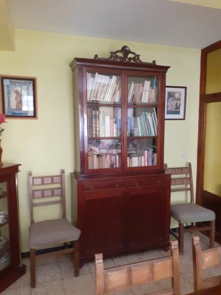 Mueble de caoba antiguo para salón