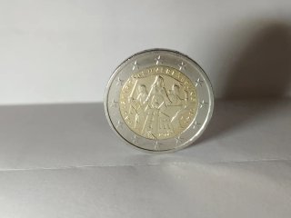 2 Euro Germania Chiesa San Paolo Zecca A
