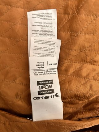 Chaqueta Carhartt Blanca Negra