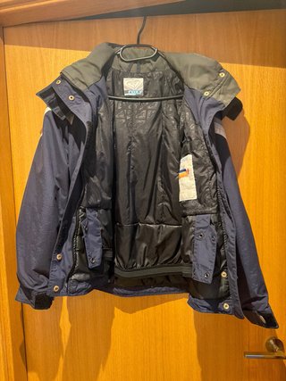 Chaqueta Roxy azul y verde