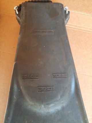 Aletas de buceo negras