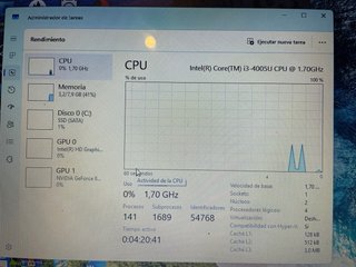 Ordenador Portatil Compaq i3-4TA 8GB RAM SSD