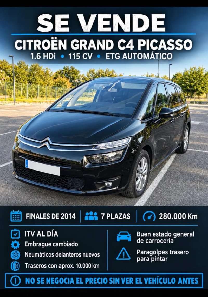 Citroën Grand C4 2014, foto 9