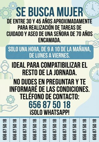 BUSCO CUIDADORA