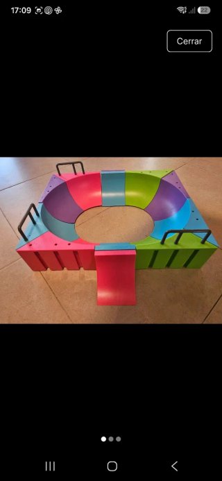 Lote 2 pistas Finger skate