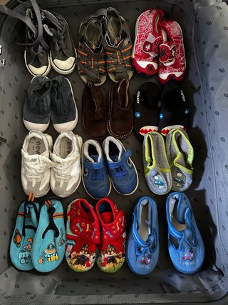 Lote Zapatos Niños Talla 20-24