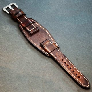 Pulsera de reloj 18-26mm estilo Bund Cuff