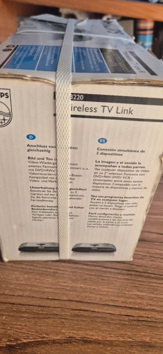 Philips SLV3220 Transmisor TV Inalámbrico