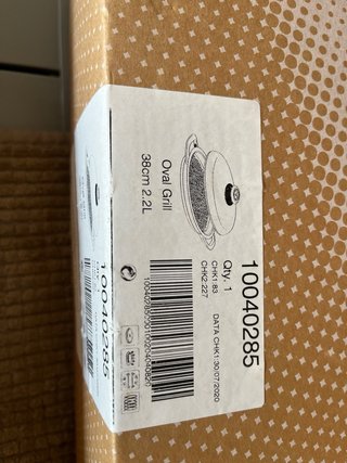 AMC Premium System Parrilla Ovalada 38cm