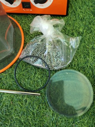 Pulidora Joyería VEVOR 5kg Vaso Rotatorio