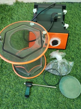 Pulidora Joyería VEVOR 5kg Vaso Rotatorio
