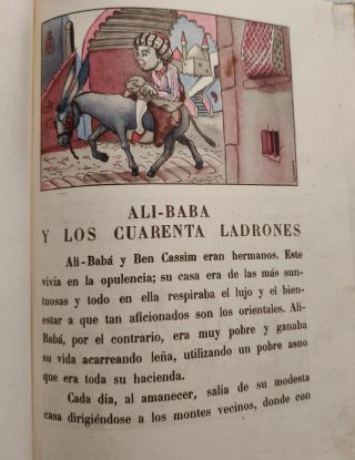 Cuento Antiguo ALÍ-BABÁ Y LOS CUARENTA LADRONES