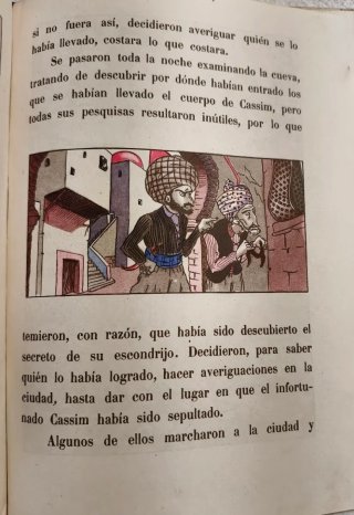 Cuento Antiguo ALÍ-BABÁ Y LOS CUARENTA LADRONES