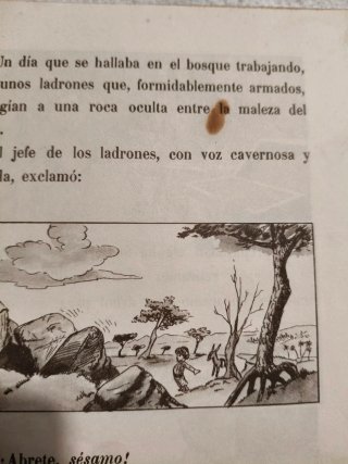 Cuento Antiguo ALÍ-BABÁ Y LOS CUARENTA LADRONES