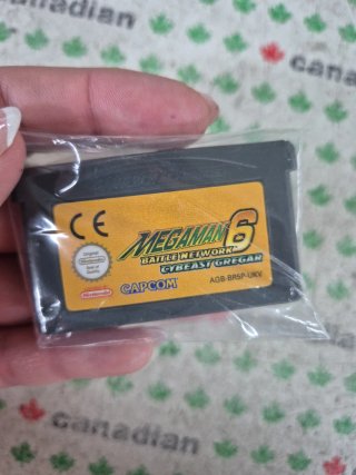 Mega Man 6 Battle Network Game Boy Advance
