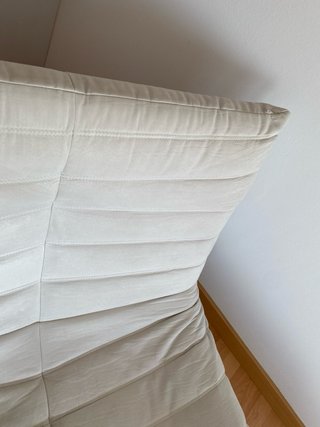 Sillón Togo Beige con Reposapiés