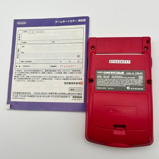 Game Boy Color Red Roja CGB-001 Nintendo
