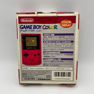 Game Boy Color Red Roja CGB-001 Nintendo
