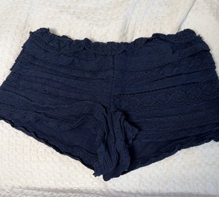 Shorts Mango Azul Talla S