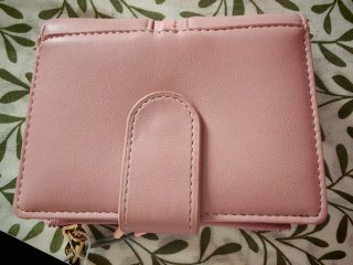 Cartera monedero Dulcinea Heredia rosa