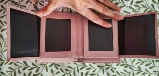 Cartera monedero Dulcinea Heredia rosa