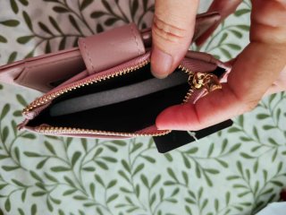 Cartera monedero Dulcinea Heredia rosa