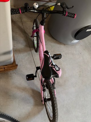 Bicicleta infantil rosa B-PRO