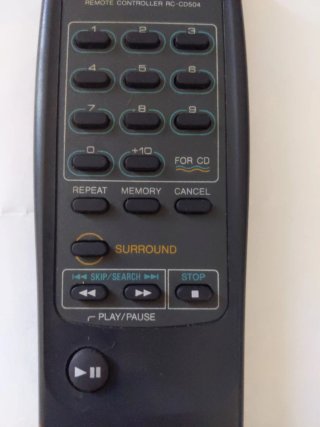 Mando a distancia Aiwa RC-CD504