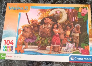 Puzzle Vaiana 2 Clementoni 104 piezas
