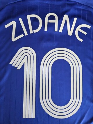 Maglia Francia 2006 Zidane 10 Originale