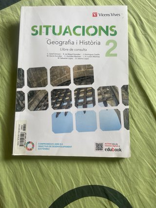 Situacions 2. Geografia i Història Llibre de co...