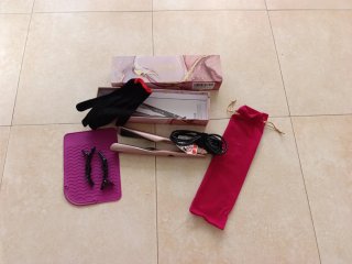Planchas de pelo LANDOT rosa
