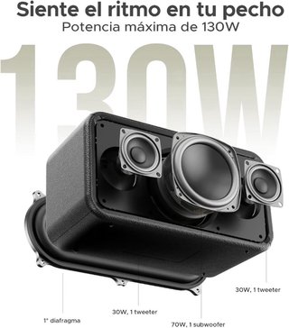 Altavoz Portátil Doogee Field Rush 130W