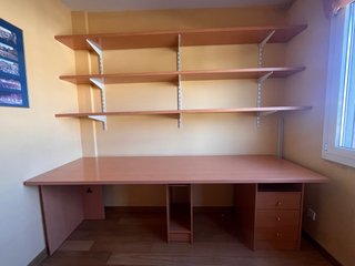 Pack Escritorio y 3 Estanterías