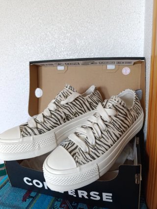 Zapatillas Converse Zebra Talla 36,5