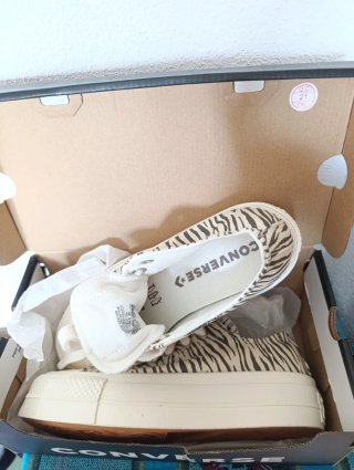 Zapatillas Converse Zebra Talla 36,5