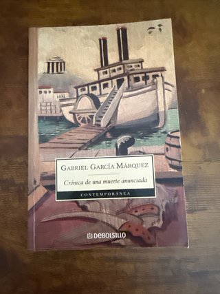 Libro Crónica de una muerte anunciada