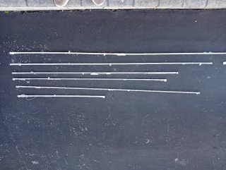 Binari e barre per tende