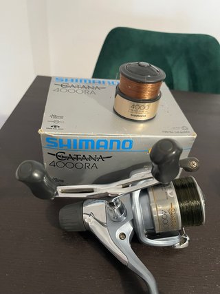 Carrete Shimano Catana 4000RA, para pesca