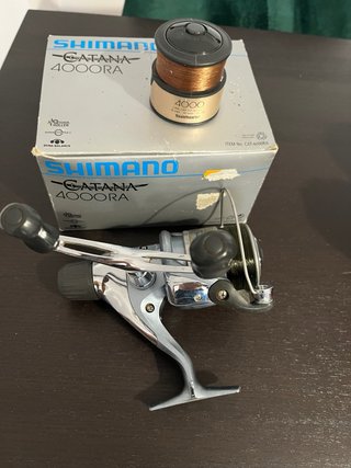 Carrete Shimano Catana 4000RA, para pesca
