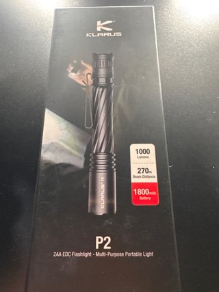 Linterna Klarus P2 1000 Lúmenes EDC