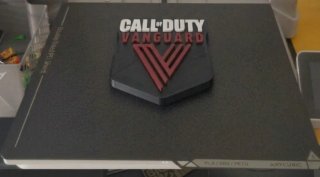 Logo Call of Duty Vanguard Impreso 3D