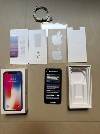 iPhone X 64GB Argento - Ottime Condizioni